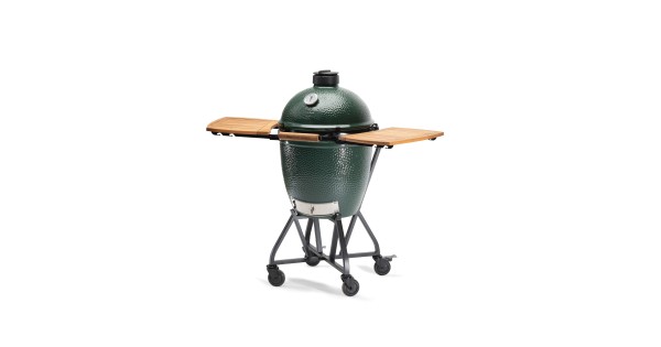 Big Green Egg Acacia Shelves For Large The Bbq Shop